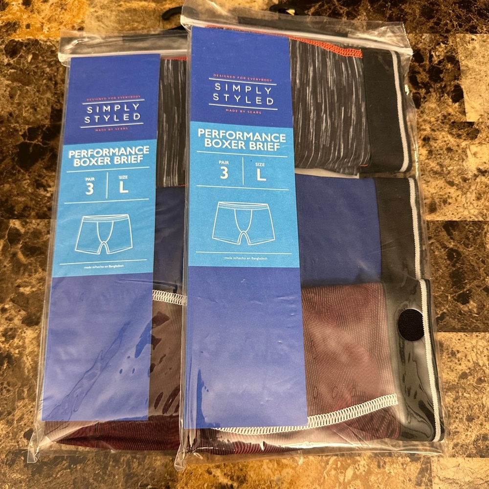 New Boy’s Simply Styled Boxer Brief (2 pack). Size: Large